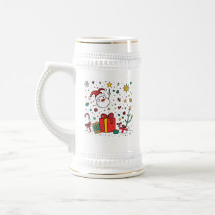 Caneca De Cerveja Natal personalizado