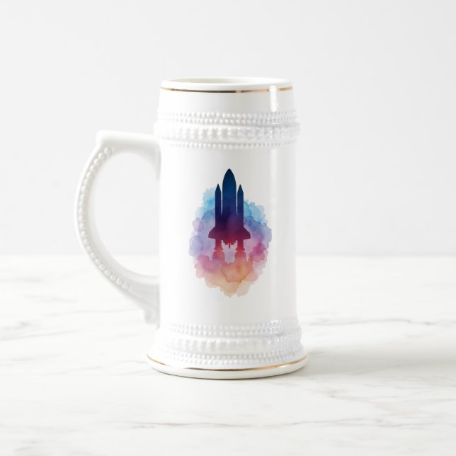 Caneca De Cerveja Nave Espacial (Esquerda)