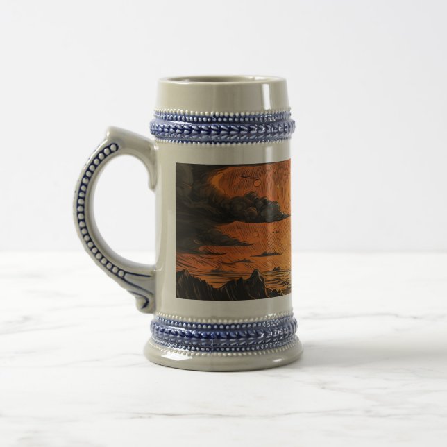 Caneca De Cerveja Navegação à noite (Esquerda)