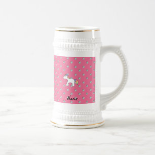 Caneca De Cerveja Nome personalizado: "baby unicorn" - diamantes cor