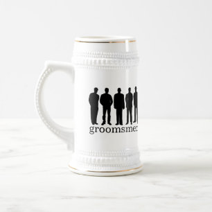 Caneca De Cerveja Nome personalizado padrinho de casamento solteiro