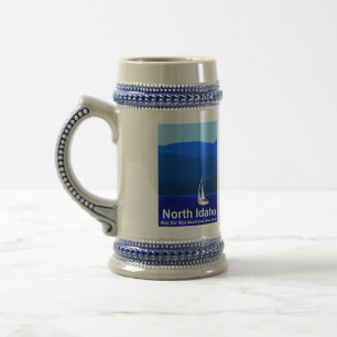 Caneca De Cerveja North Idaho Blue