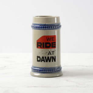 Caneca De Cerveja Nós caminhamos no Dawn T-Shirt - Adventure Biker