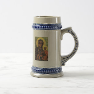 Caneca De Cerveja Nossa senhora de Czestochowa