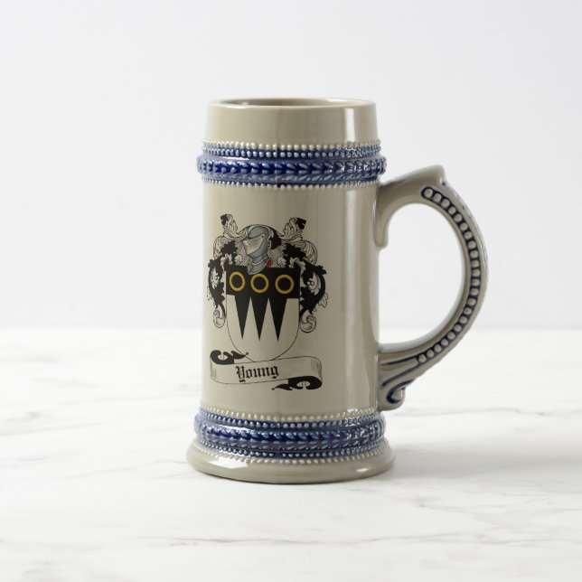 Caneca de cerveja nova da brasão - crista da (Direita)