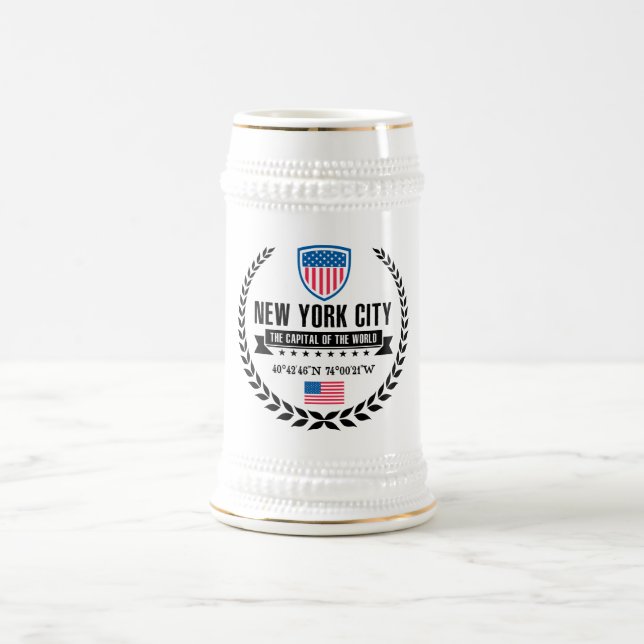 Caneca De Cerveja Nova Iorque (Centro)