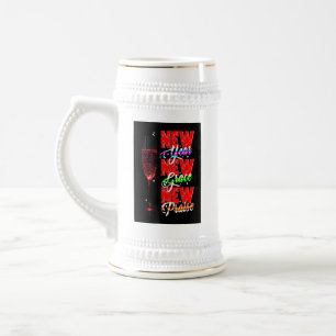 Caneca De Cerveja Novo Ano Novo Carência Novo Elogio