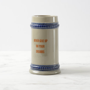 Caneca De Cerveja Nunca Desista De Ficar Forte