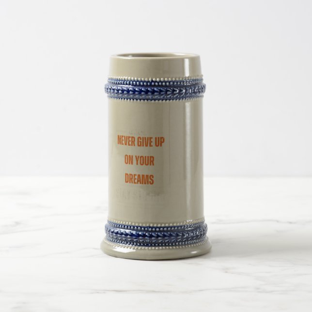 Caneca De Cerveja Nunca Desista De Ficar Forte (Centro)