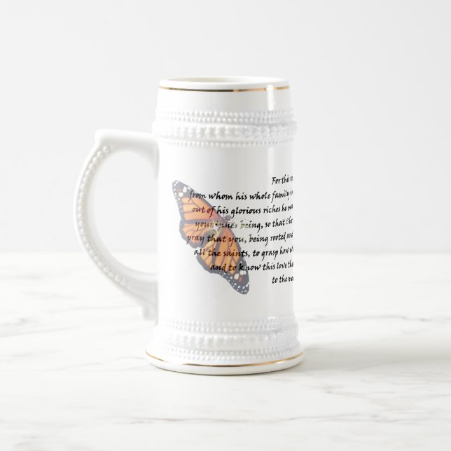 Caneca De Cerveja O amor do Cristo Mug (Esquerda)