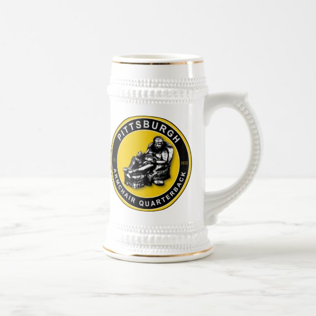 Caneca De Cerveja O Armsit Quarterback Pittsburgh Futebol (Direita)