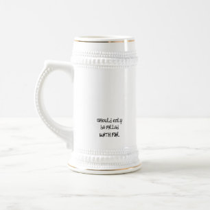 Caneca De Cerveja o copo de n00b