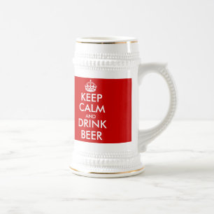 Caneca De Cerveja O costume mantem o modelo customizável calmo da