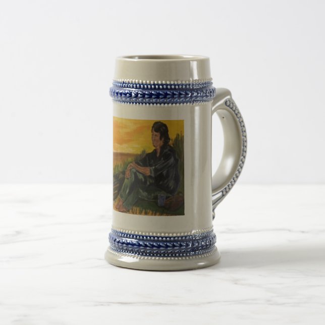 Caneca De Cerveja "O Dia Antecipado que é Pacífico Sarr (Frente Esquerda)