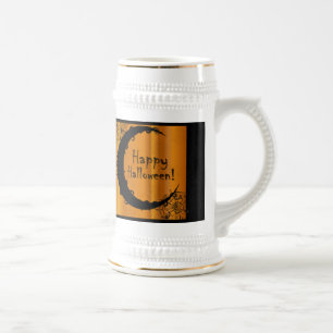 Caneca De Cerveja O Dia das Bruxas feliz