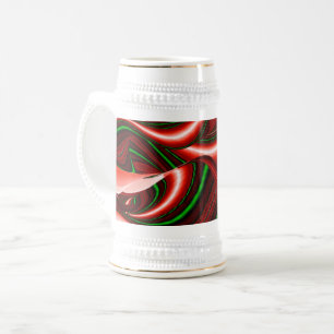 Caneca De Cerveja O espírito do amor e da esperança Abstrato 3D Rain