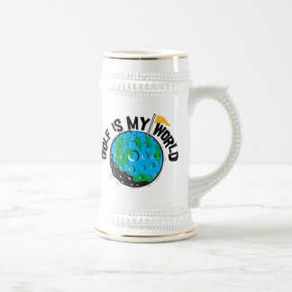 Caneca De Cerveja O golfe é meu mundo