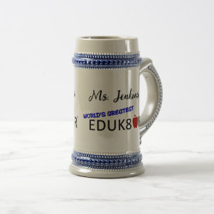 Caneca De Cerveja O maior educador do mundo