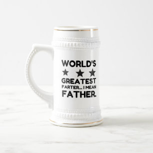 CANECA DE CERVEJA O MAIOR FARTER DO MUNDO, QUERO DIZER PAI
