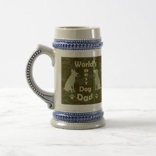 Caneca De Cerveja O melhor Pai de cães do mundo