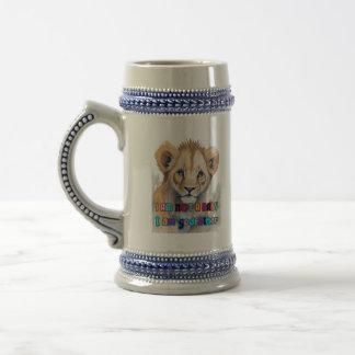 Caneca De Cerveja O padrinho de Lions Beer Mug