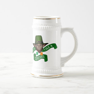 Caneca De Cerveja O partido gosta de um leprechaun