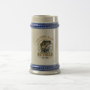 Caneca De Cerveja O Peixe Ally Aposentado Desde 2026 Aposentadoria d