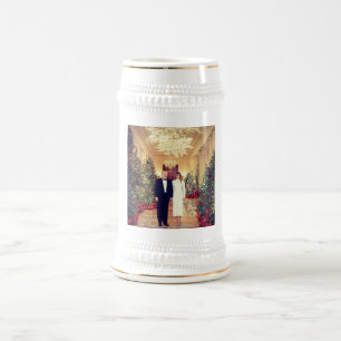 Caneca De Cerveja O Presidente dos EUA, White House Natal