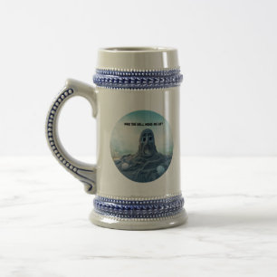 Caneca De Cerveja O Sandman Diz: "Quem Me Acordou?"