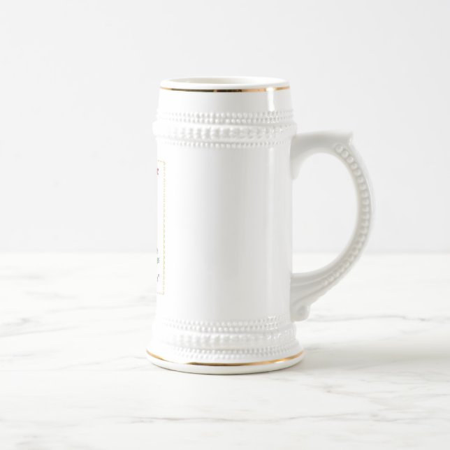 Caneca De Cerveja O vinho do pobre homem (Direita)