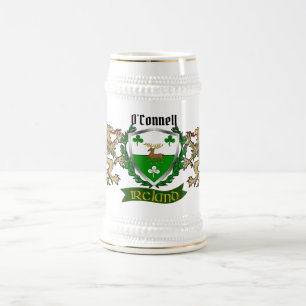 Caneca De Cerveja O'Connell/Connell Irish Shield