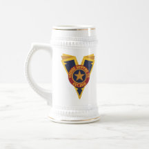 Caneca de cerveja oficial do logotipo