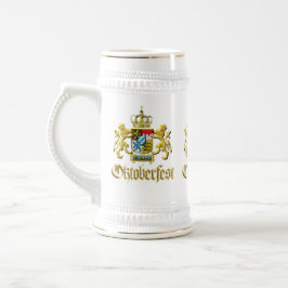 Caneca de Cerveja Oktoberfest Bavaria Crest