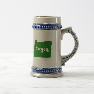 Caneca De Cerveja Oregon State Green