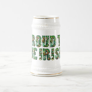 Caneca De Cerveja Orgulho De Ser Irlandês