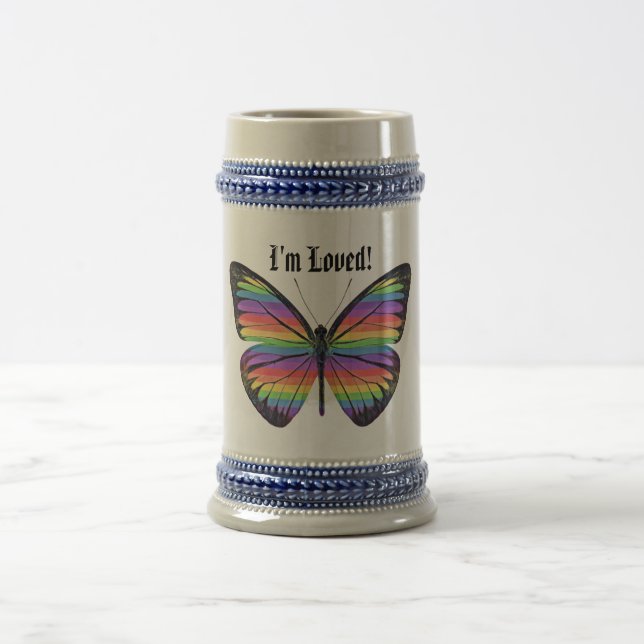 Caneca De Cerveja Orgulho Eu Sou Amado Borboleta -  (Centro)