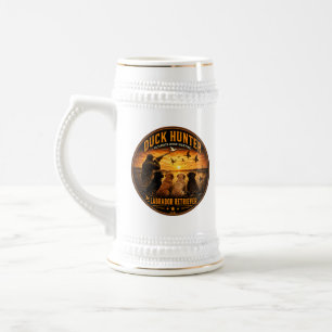 Caneca De Cerveja Os Quatro Retrievers – Caça ao Pato