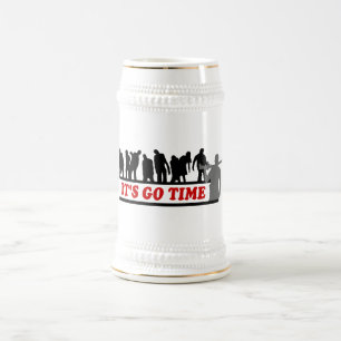Caneca De Cerveja Os ZOMBIS que legal é vão design do tempo
