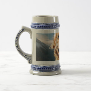 Caneca De Cerveja Ouro Feliz em Execução