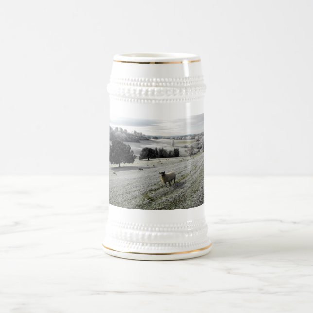 Caneca De Cerveja Ovelha num vale gelado (Centro)