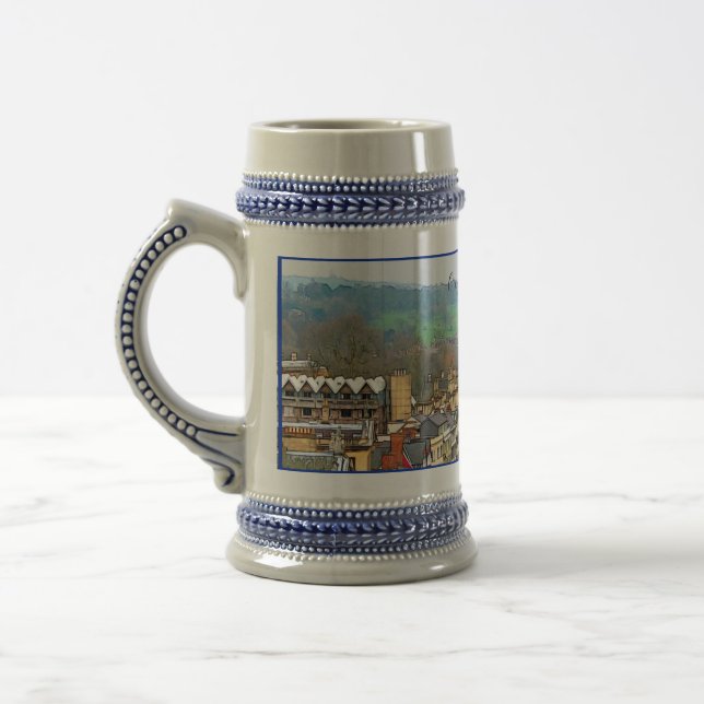 Caneca De Cerveja Oxford magnífico, Inglaterra, telha a vista (Esquerda)