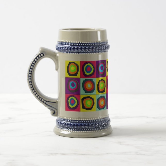 Caneca De Cerveja padrão de círculos (Esquerda)