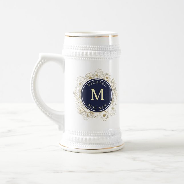 Caneca De Cerveja Padre Moderno Elegante (Esquerda)