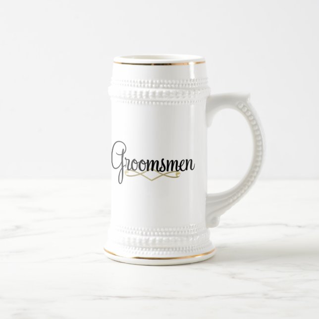 Caneca De Cerveja Padrinho de casamento (Direita)