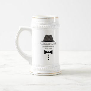 Caneca De Cerveja Padrinho de Casamento Clássico