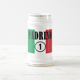 Caneca De Cerveja Padrinho italianos: ONU de Padrino Numero