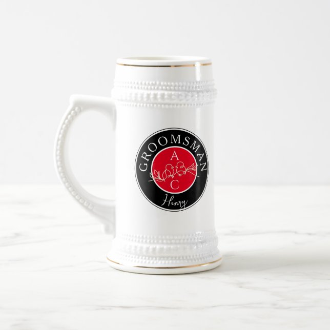 Caneca De Cerveja Padrinhos Personalizados (Esquerda)