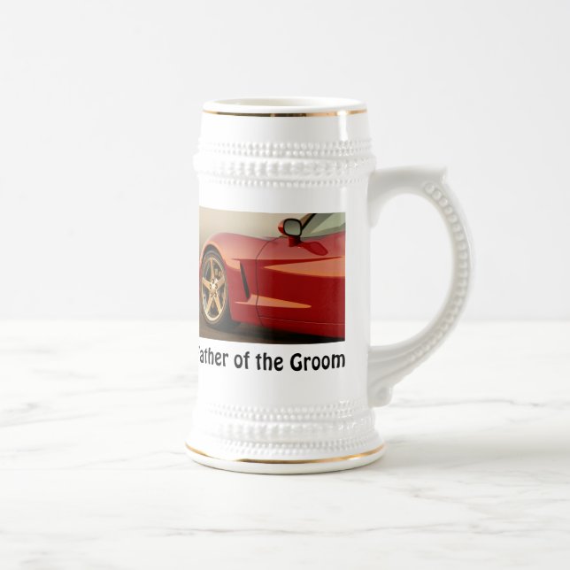 Caneca De Cerveja Pai do Groom (Direita)
