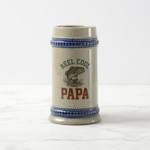 Caneca De Cerveja Pai Legal Reel Pescaria Dia dos Pais