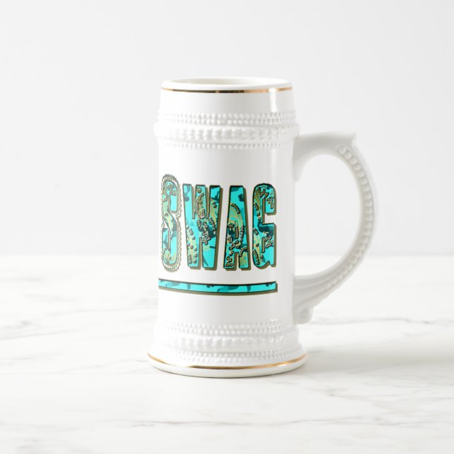 Caneca De Cerveja País Swag (Direita)